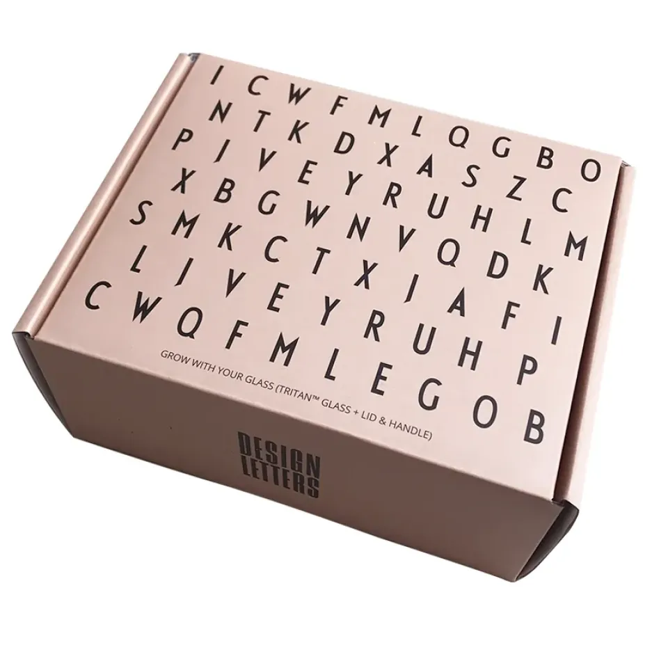 Design Letters Grow with your cup, nude Pink Discount