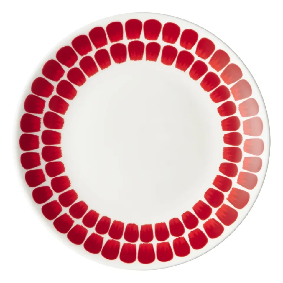 Arabia 24h Tuokio plate Ø20 cm, Red Online