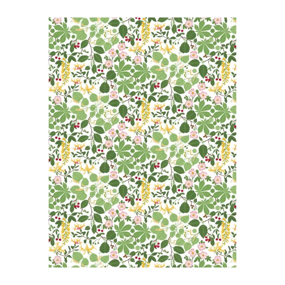 Arvidssons Textil Haga oilcloth, Green Discount