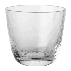 Broste Copenhagen Hammered tumbler 15 cl, Clear Transparent Outlet