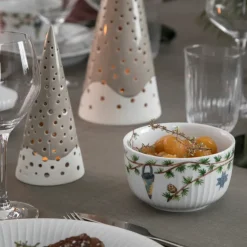 Kähler Hammershøi Christmas bowl Ø12 cm, White Multi Online