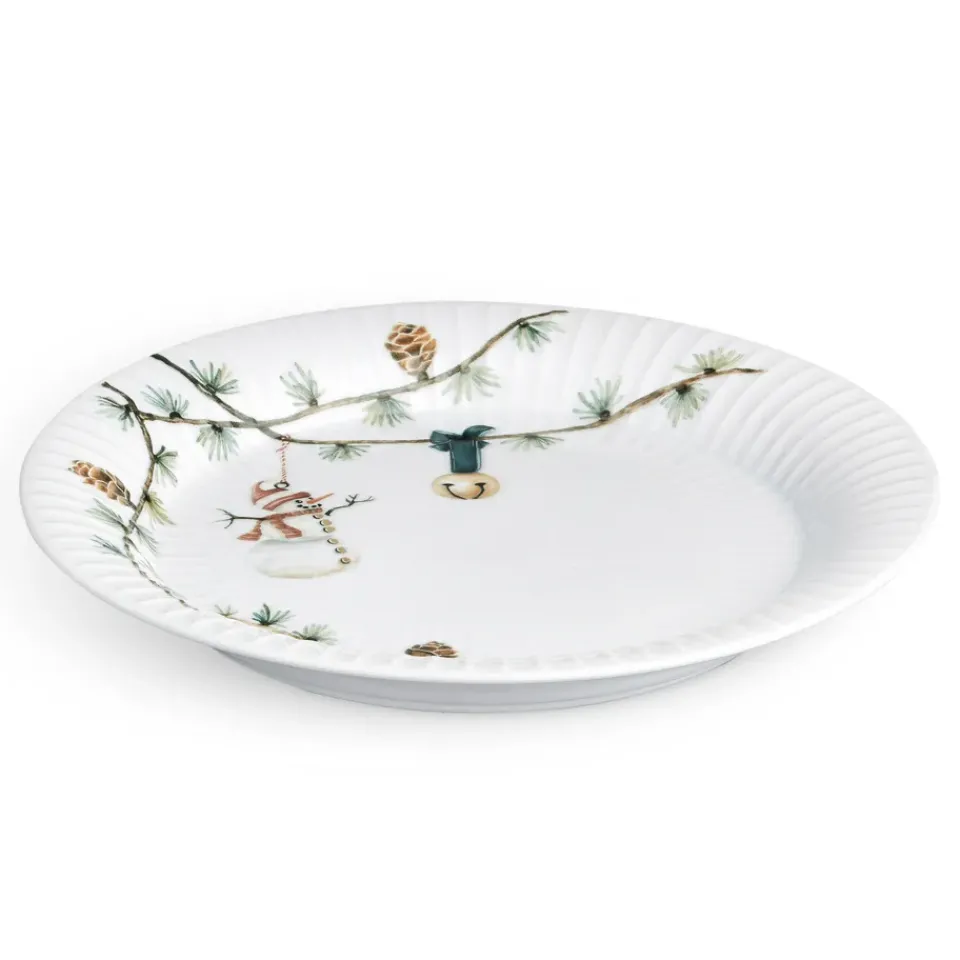 Kähler Hammershøi Christmas plate, 22 cm Multi Hot