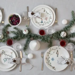 Kähler Hammershøi Christmas plate, 22 cm Multi Hot
