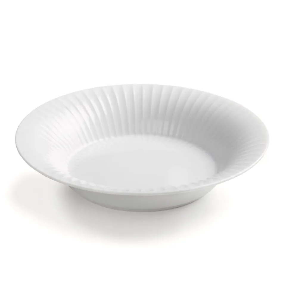Kähler Hammershøi deep plate, Ø 21 cm White Clearance