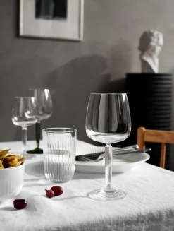 Kähler Hammershøi drinking glass 37 cl 4-pack, Clear Transparent Outlet