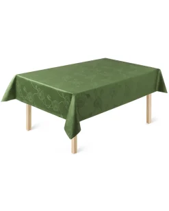 Kähler Hammershøi Poppy damask tablecloth , 150x320 cm Green Clearance
