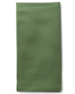 Kähler Hammershøi Poppy fabric napkin 45x45 cm 4-pack, Green