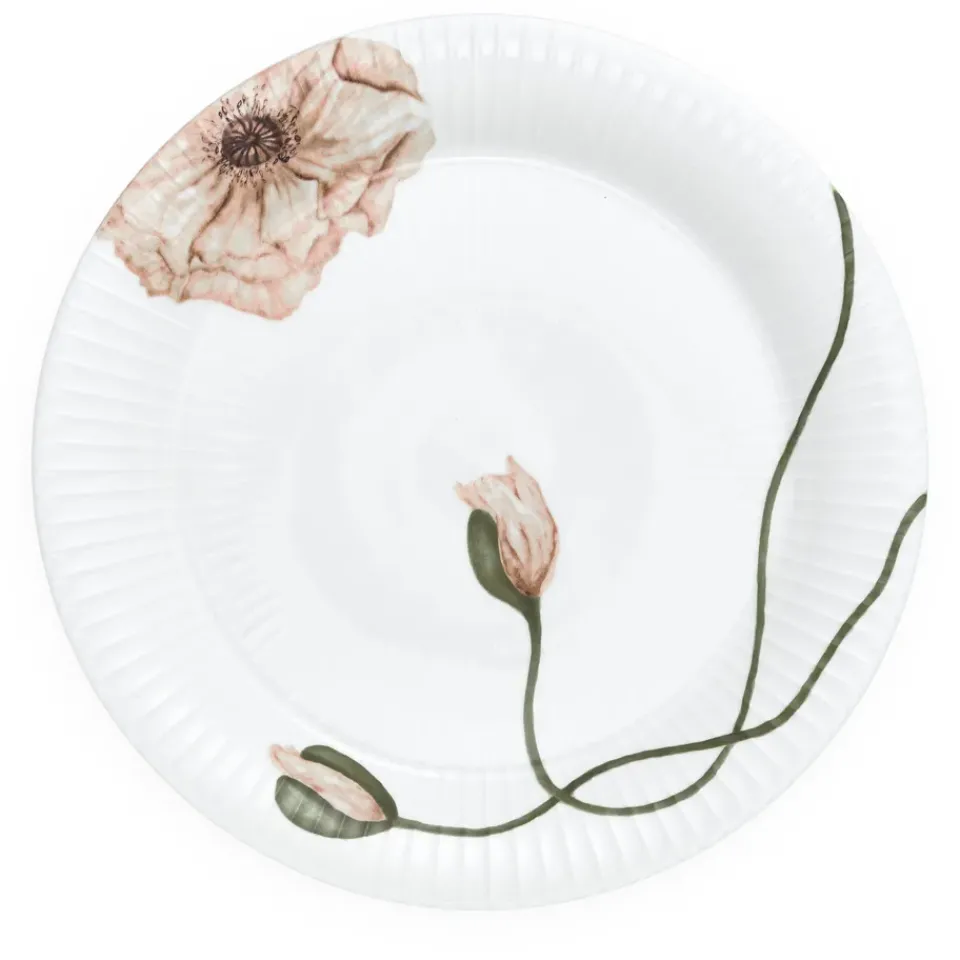 Kähler Hammershøi Poppy plate 27 cm, White Best