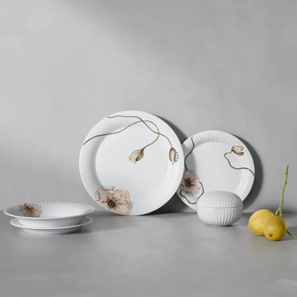Kähler Hammershøi Poppy plate 27 cm, White Best