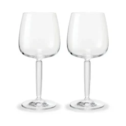 Kähler Hammershøi red wine glass 49 cl 2-pack, Clear Transparent Outlet