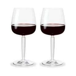 Kähler Hammershøi red wine glass 49 cl 2-pack, Clear Transparent Outlet