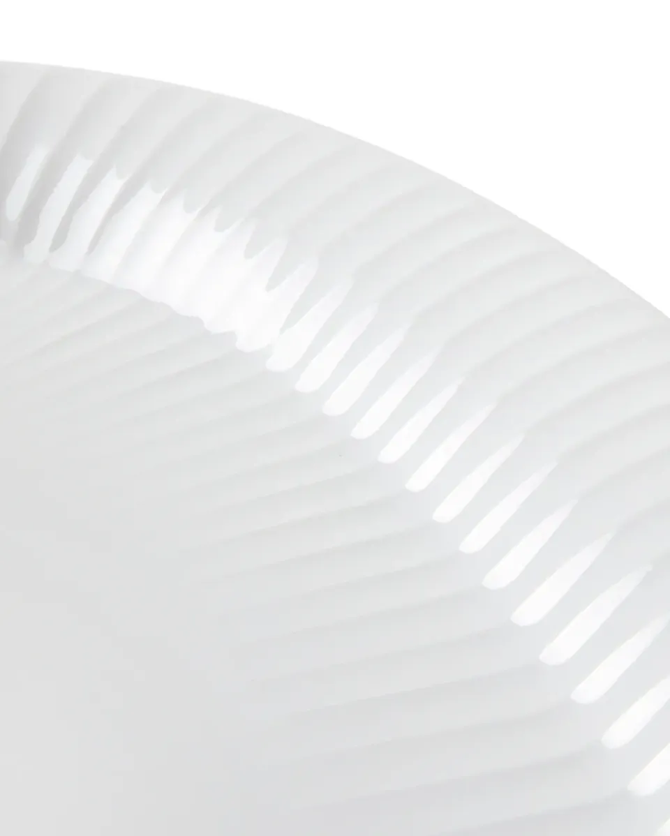 Kähler Hammershøi serving plate oval 40x22.5 cm, White Best