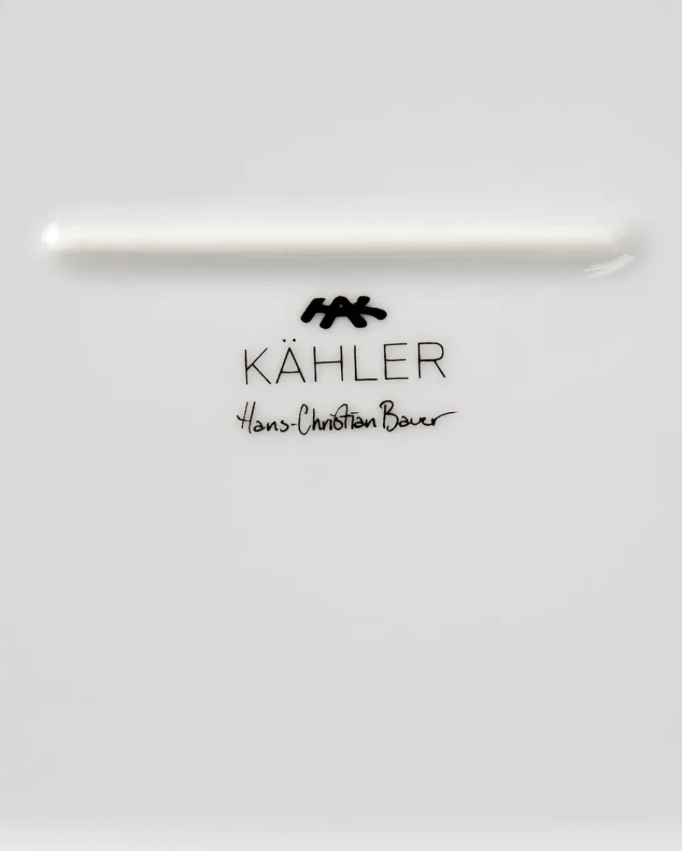 Kähler Hammershøi serving plate oval 40x22.5 cm, White Best