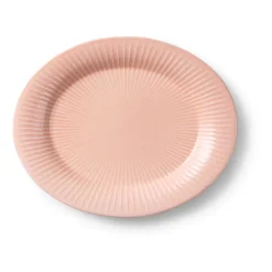 Kähler Hammershøi serving platter, Nude Pink Hot