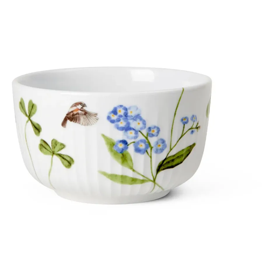 Kähler Hammershøi summer bowl Ø12 cm, Forget me not Multi Best