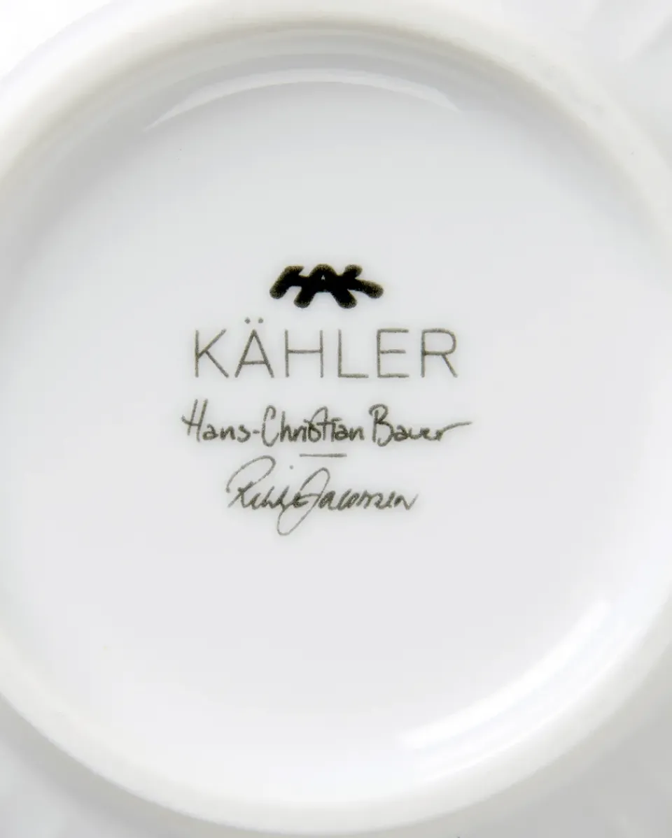 Kähler Hammershøi summer bowl Ø12 cm, Forget me not Multi Best