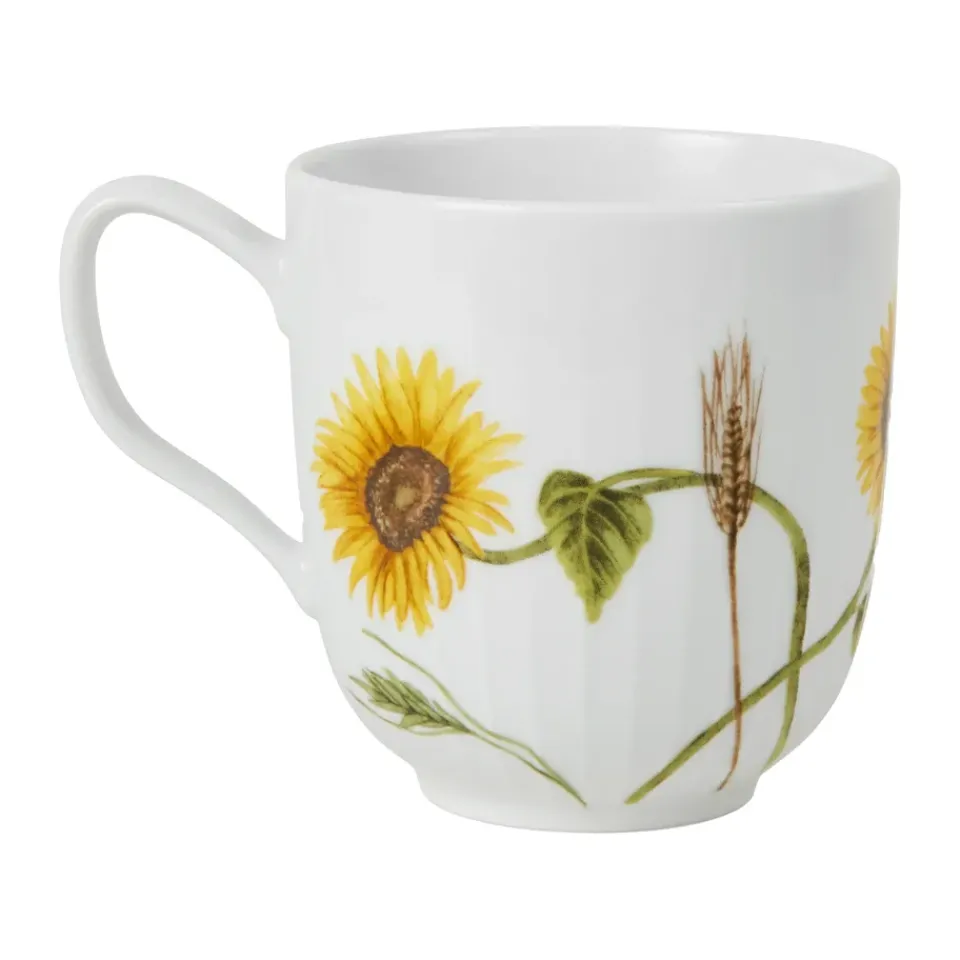 Kähler Hammershøi summer mug 33 cl, Sunflower White Clearance