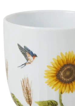Kähler Hammershøi summer mug 33 cl, Sunflower White Clearance
