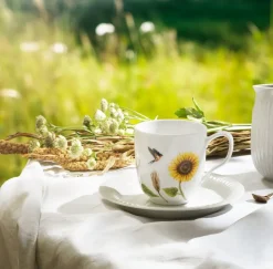Kähler Hammershøi summer mug 33 cl, Sunflower White Clearance