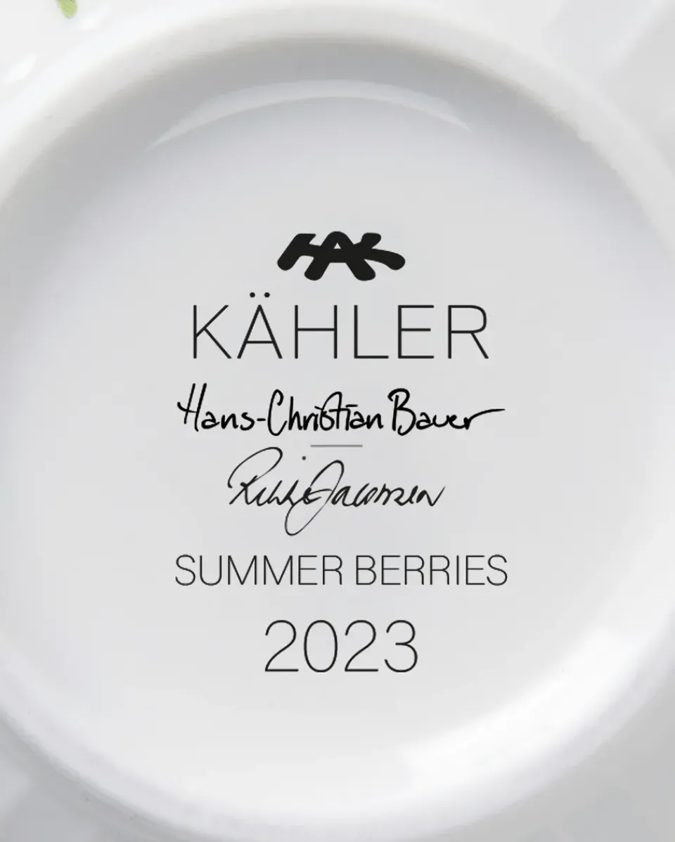 Kähler Hammershøi summer mug 33 cl, Summer berries Multi Discount