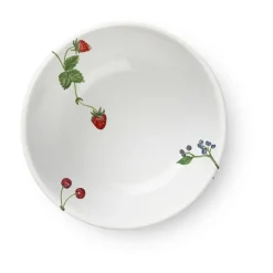 Kähler Hammershøi Summer serving bowl Ø21 cm, Summer berries White Discount