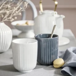 Kähler Hammershøi thermos mug, White Online
