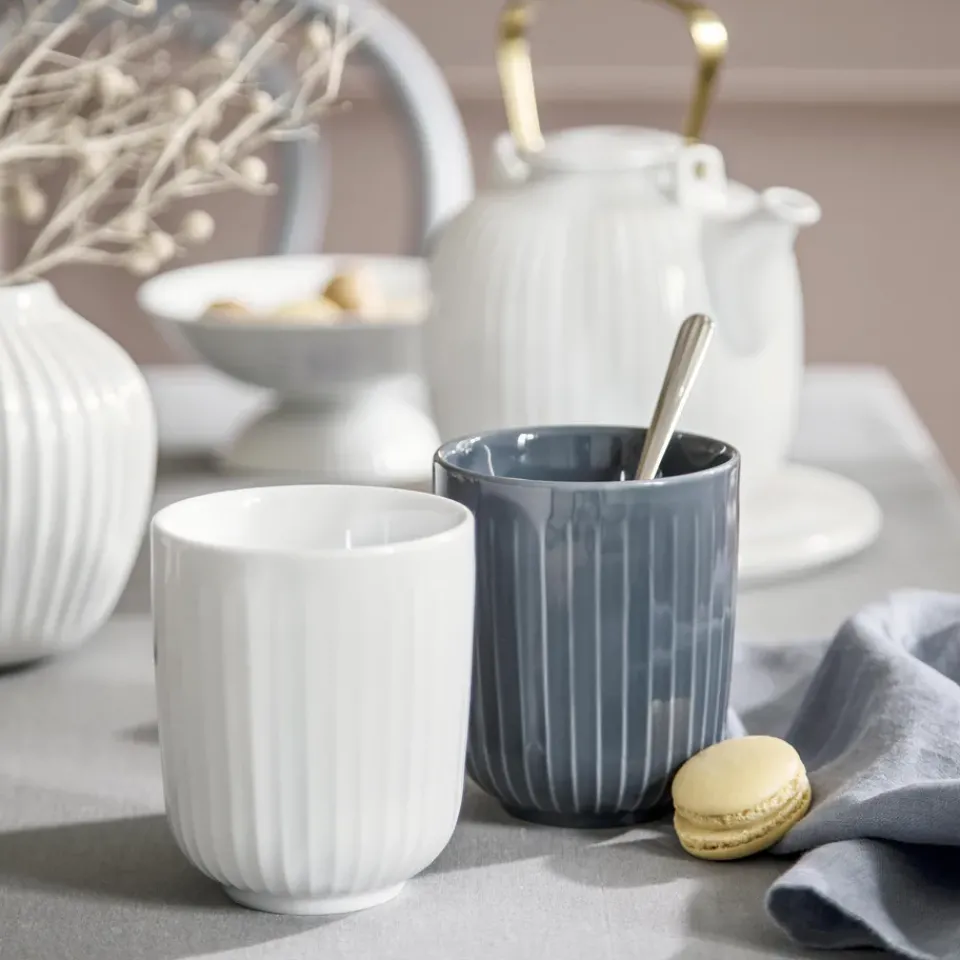Kähler Hammershøi thermos mug, White Online