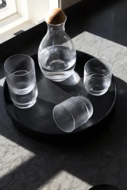 Sagaform Hanna round tray Ø35 cm, Black Discount