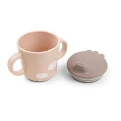 Done by deer Happy Clouds foodie first meal set 3 pieces, Powder Beige Best