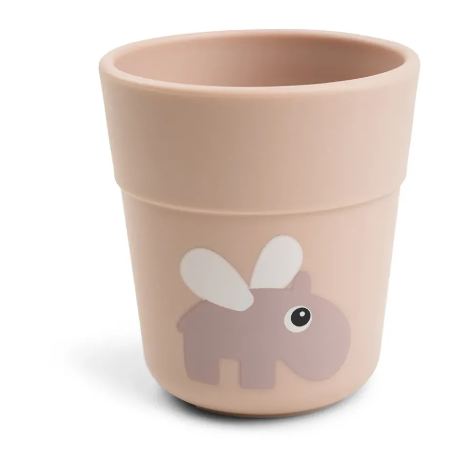 Done by deer Happy Clouds foodie mini mug 13 cl, Powder Beige Hot