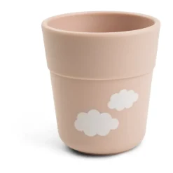 Done by deer Happy Clouds foodie mini mug 13 cl, Powder Beige Hot