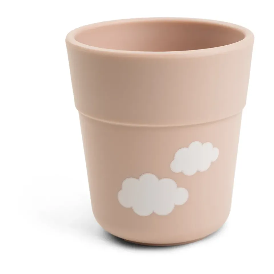 Done by deer Happy Clouds foodie mini mug 13 cl, Powder Beige Hot