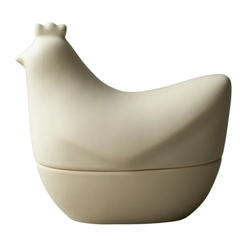 DBKD Happy hen bowl, Cream White Sale