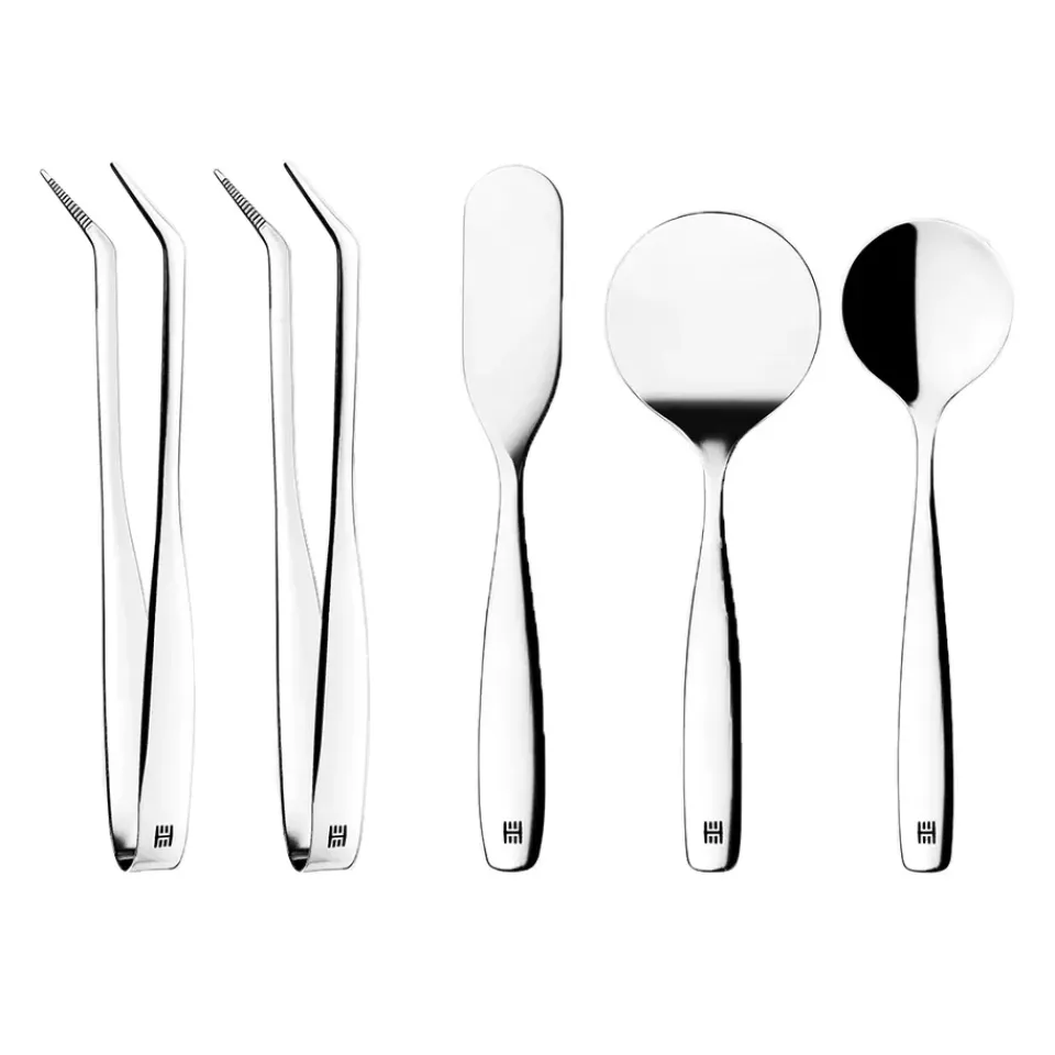 Hardanger Bestikk Hardanger bufféset cutlery 5 pieces, Stainless steel Silver-coloured New