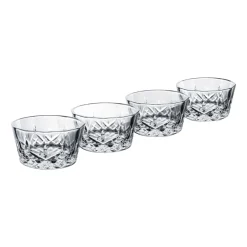 Aida Harvey bowl Ø11,5 cm 4-pack, Clear Transparent Sale