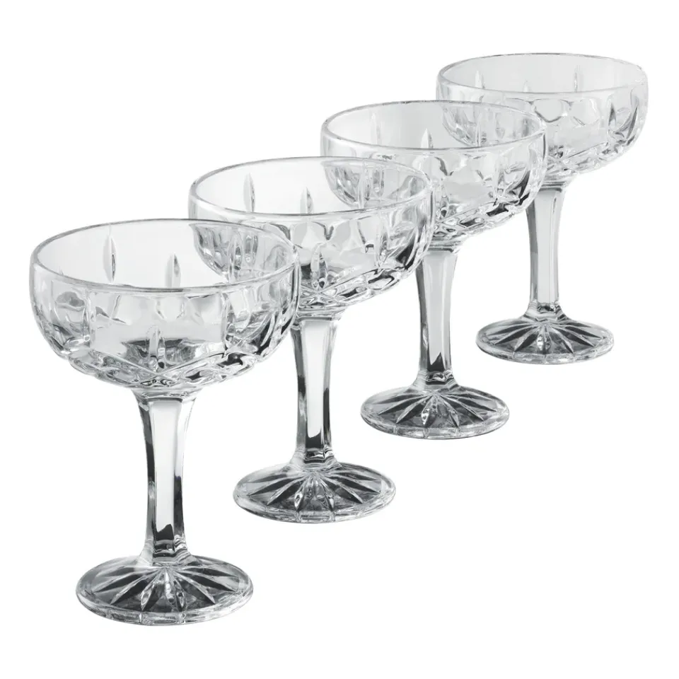 Aida Harvey champagne bowl 25 cl 4-pack, Clear Transparent Clearance