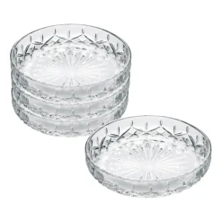 Aida Harvey plate Ø16 cm 4-pack, Clear Transparent Best
