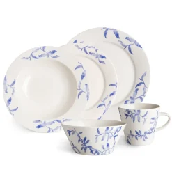 Scandi Living Havspil mug 30 cl 4-pack, blue-white BlueWhite Clearance