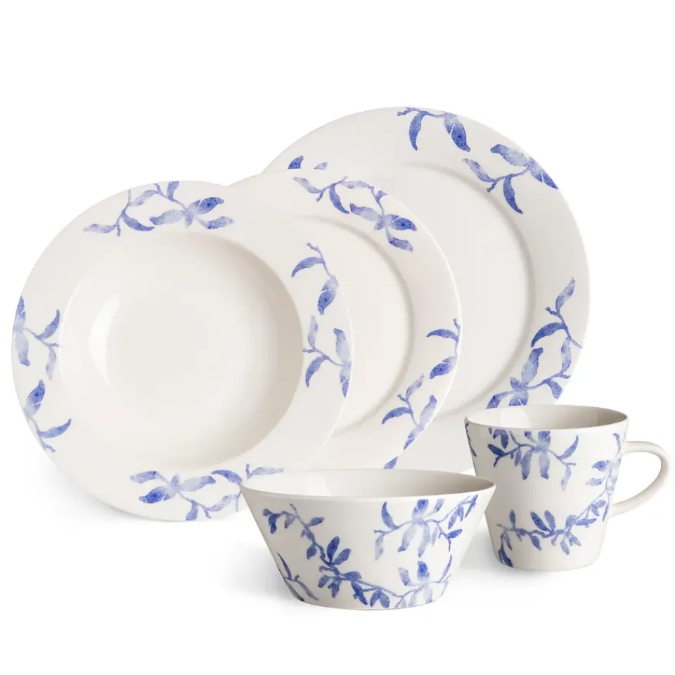 Scandi Living Havspil mug 30 cl 4-pack, blue-white BlueWhite Clearance