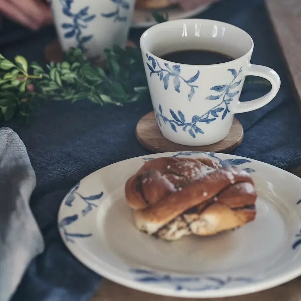Scandi Living Havspil mug 30 cl 4-pack, blue-white BlueWhite Clearance