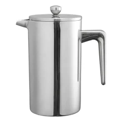 Heirol coffee press stainless steel, 1 L. 8 cups Silver-coloured Discount