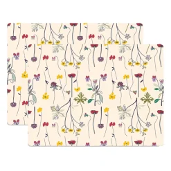 Åry Home Herbarium placemat 30x40 cm 2-pack, Off-white Multi Online