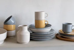 Höganäs Keramik Daga deep plate Ø19 cm, Sand Beige