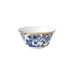 Wedgwood Hibiscus bowl, white-blue BlueWhite Clearance
