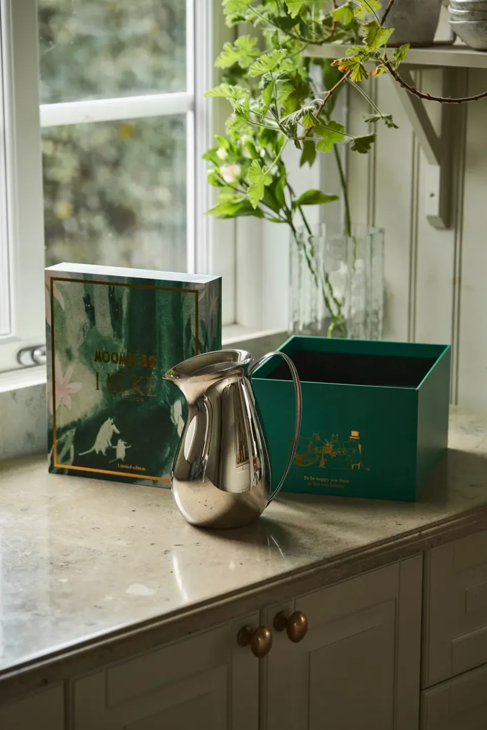 Hilke Collection Hilke X Moomin pitcher 1.5 L, Stainless steeln Silver-coloured New