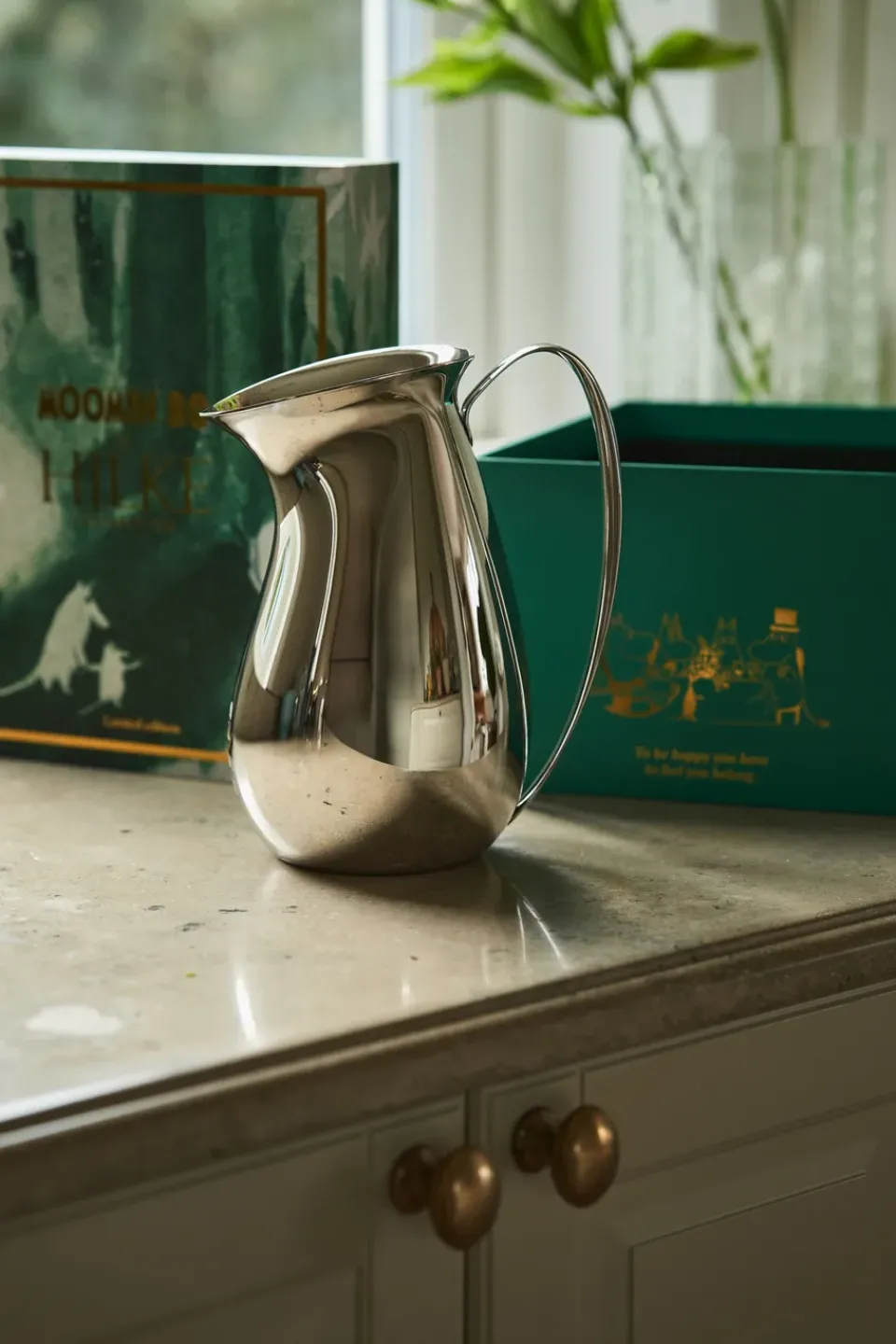 Hilke Collection Hilke X Moomin pitcher 1.5 L, Stainless steeln Silver-coloured New