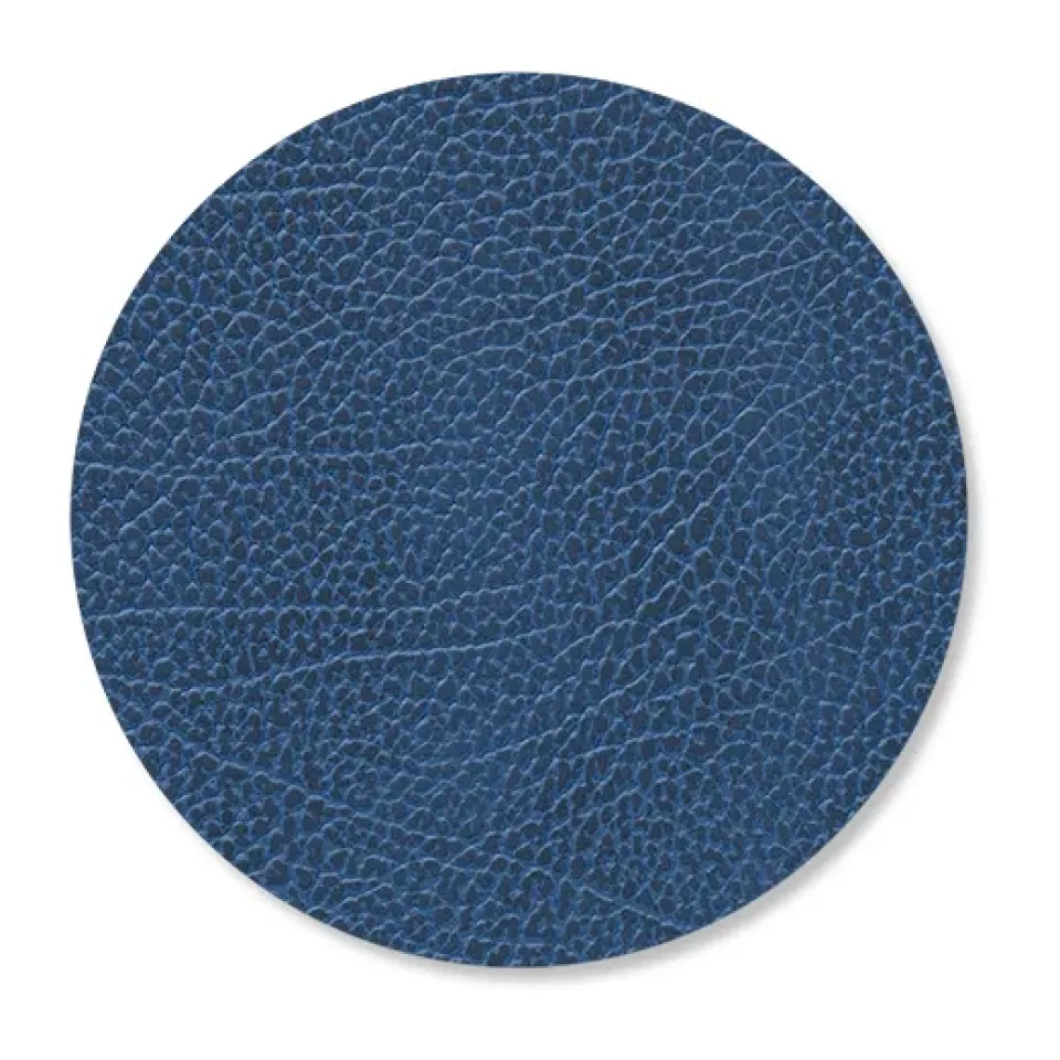 LIND DNA Hippo coaster circle, marine Blue Outlet