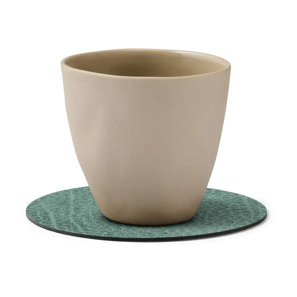 LIND DNA Hippo coaster circle, pastel Green Online