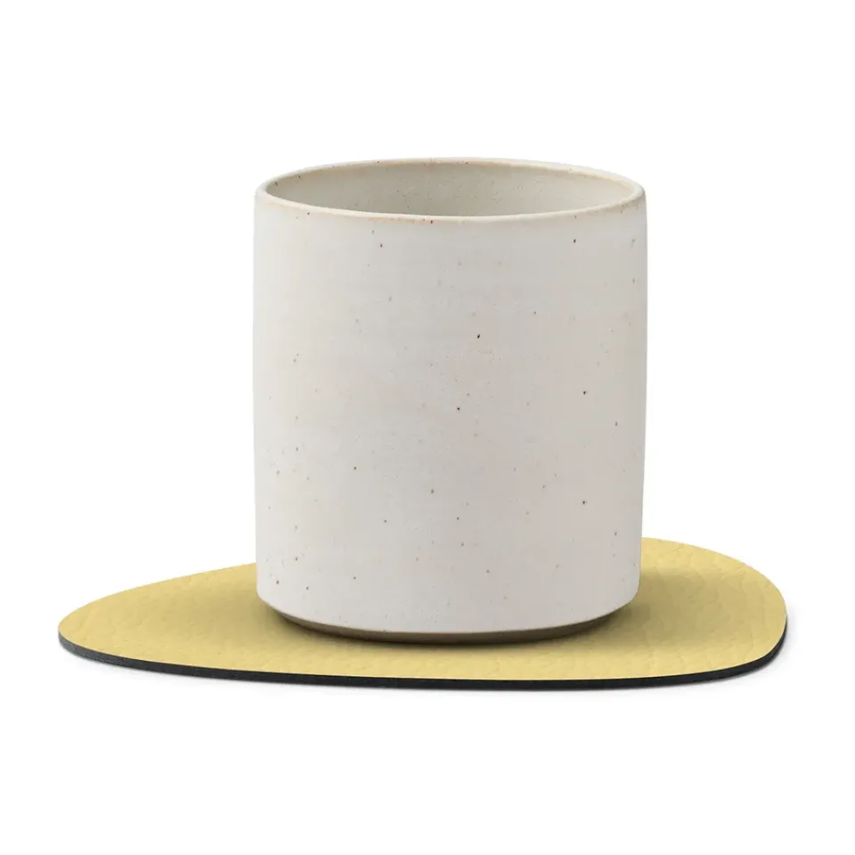 LIND DNA Hippo coaster curve, gold Gold-coloured Best