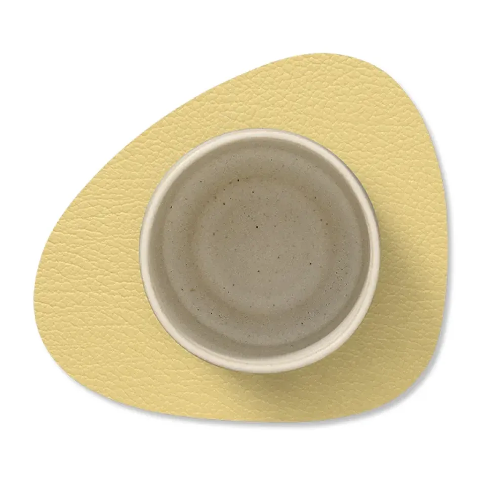 LIND DNA Hippo coaster curve, gold Gold-coloured Best